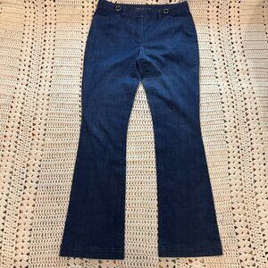 White House Black Market The Trouser Mid Rise Jeans Size 8